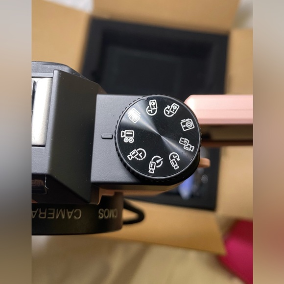 Pink 4K Digital Camera, 56MP Camera with 180° Flip Screen, - Picture 12 of 17